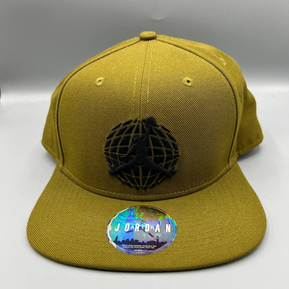 Air Jordan Retro 9 Hat Men Green Statue Collection Jumpman Snap Back Cap